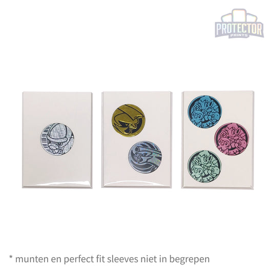 10 Pokémon Munthouders (voor 30mm munten) - 10 Coin Holders