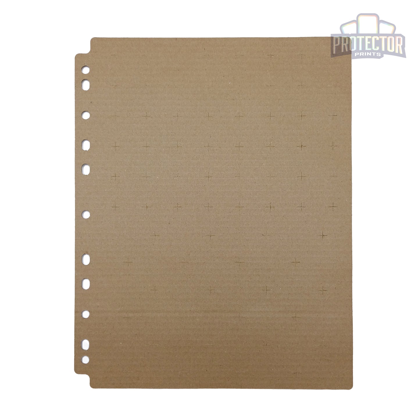 Pinhouder blad - Bruin golfkarton (tot 72 pins) - 10 stuks