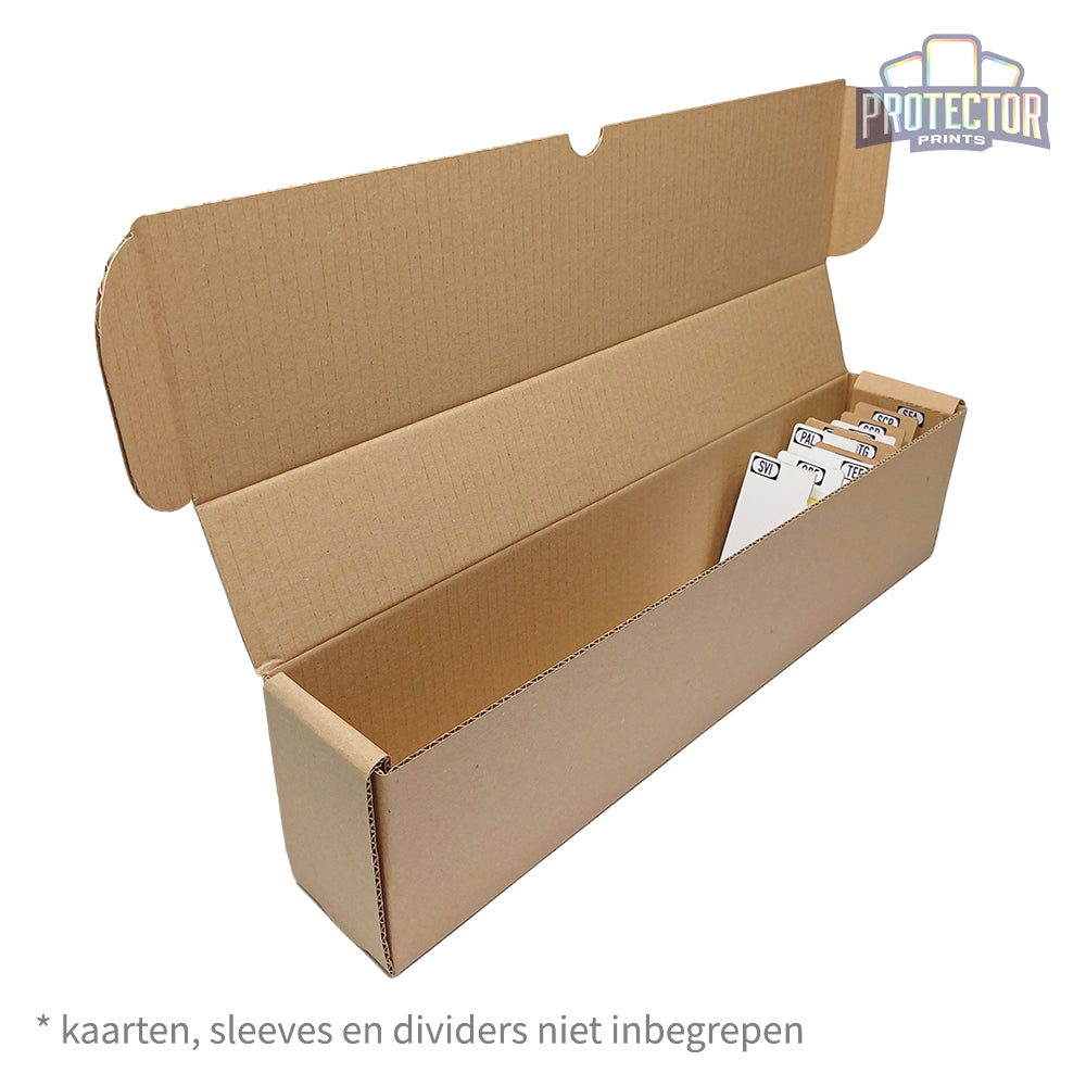 Verzenddoos 1500 kaarten (1 rij)