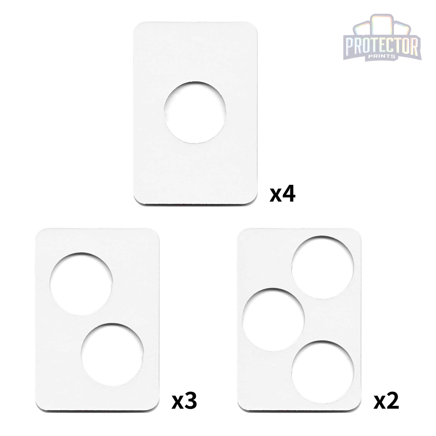 10 Pokémon Munthouders (voor 30mm munten) - 10 Coin Holders