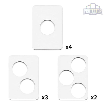 10 Pokémon Munthouders (voor 30mm munten) - 10 Coin Holders