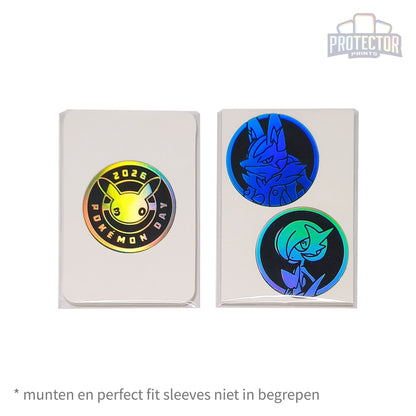 10 Pokémon Munthouders (voor 41 mm munten) - 10 Coin Holders